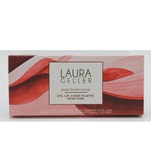 LAURA GELLER Think Pink Eye, Lip, Cheek Palette Sealed, NIB